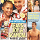 Illustration for article titled This Week In Tabloids: Jen, John, Brad, Tom, Katie, Brit... And Olympic Gymnasts